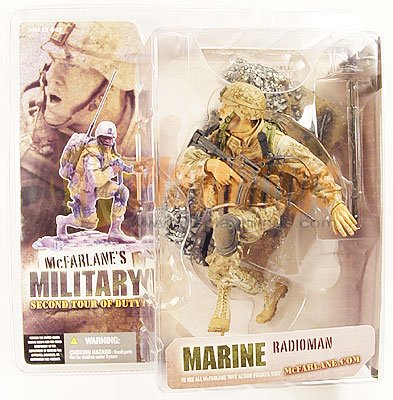 Mcfarlane Military series 2 2nd Tour of Duty MARINE RADIOMAN White Caucasian