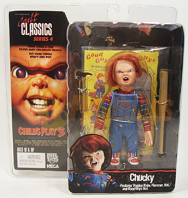 NECA Cult Classics Series 4 Action Figure Chucky w/ Good guy box