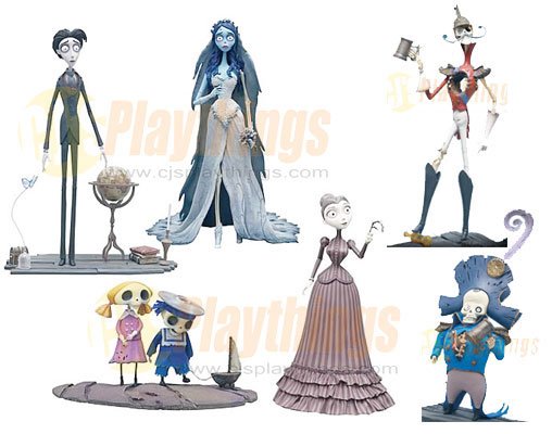 Mcfarlane Corpse Bride Action Figure Series 1 set of 6 Rare Buy it now