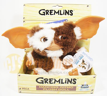 NECA GREMLINS 7" inch Dancing & Singing Gizmo Plush w/ sound