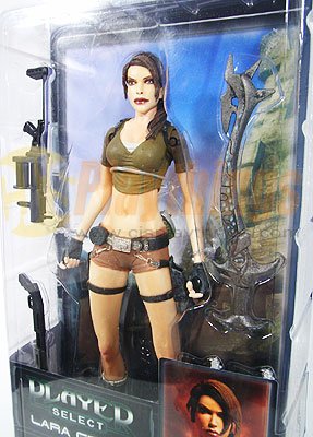 NECA Player Select series 1 Tomb Raider Legend Lara Croft