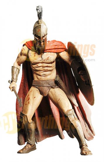 NECA 300 Spartan King Leonidas 12 inch talking w/ sound HOT OFF TRUCK!