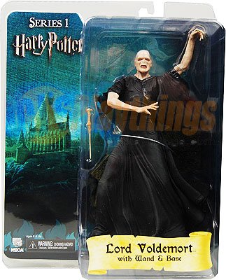 NECA Harry Potter Series 1 Voldemort w/ Wand & Base new in stock