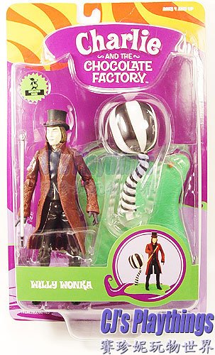 Charlie & The Chocolate Factory Action Figure Willy Wonka Johnny Depp
