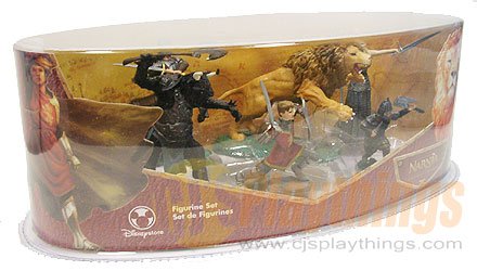 The CHRONICLES OF NARNIA PLAYSET Figure The Lion, The Witch and The Wardrobe Disney Exclusive