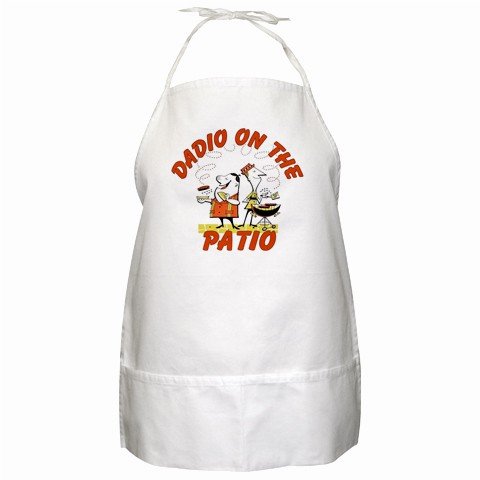 Dadio on the Patio BBQ Kitchen Apron with Pockets - 13287621