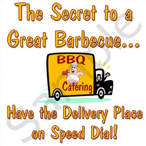 The Secret to a Great Barbecue BBQ Kitchen Apron with Pockets - 13310299