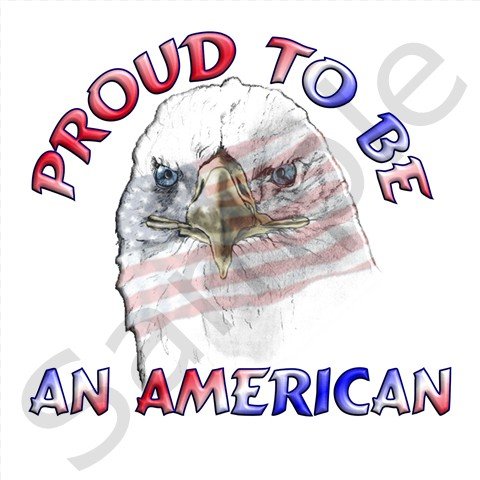 Proud To Be An American Eagle BBQ Kitchen Apron with Pockets - 13318651