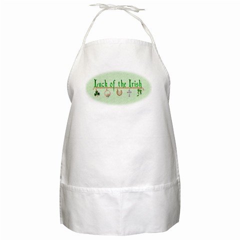 Luck of the Irish St. Patrick's BBQ Kitchen Apron with Pockets - 13318769