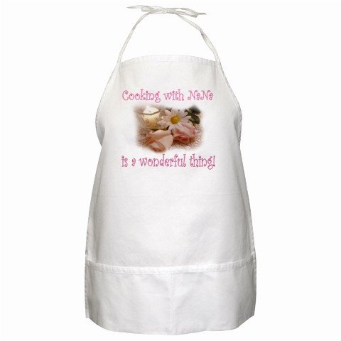 Cooking with Nana BBQ Kitchen Apron with Pockets - 13327455