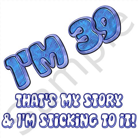 I'm 39... BBQ Kitchen Apron with Pockets - 13380537