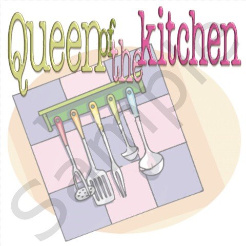 Queen of the Kitchen BBQ Kitchen Apron with Pockets - 13399373