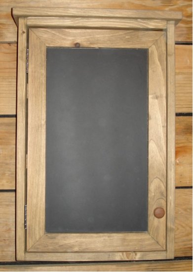 Message Board Key Holder Cabinet