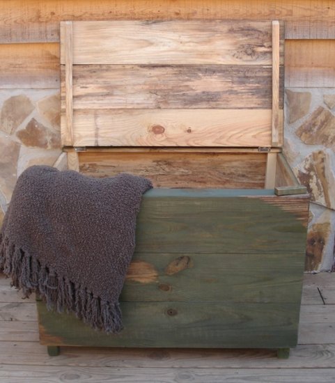 Handmade Blanket Chest / Toy Box
