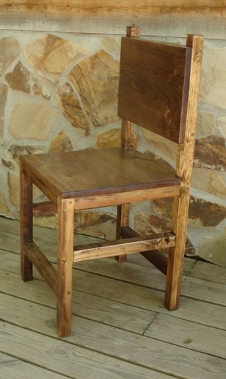 Handmade Farm Chair - Dining Room Chair - Choose your color