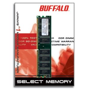 1GB Buffalo Select PC3200 Unbuffered DDR RAM Module
