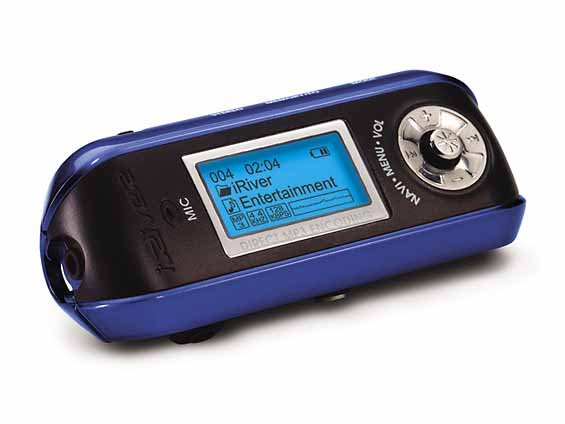iRiver 128Mb Ultra-Portable MP3 Player/Recorder and FM Radio