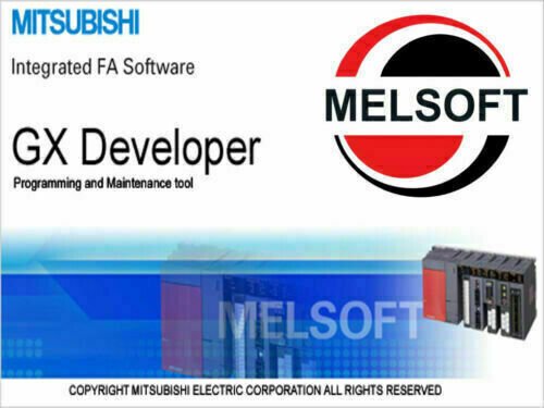 Melsoft Mitsubishi Plc Programming Software Gx Developer V Gx