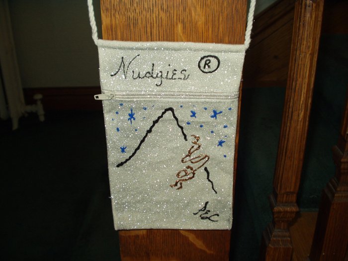 Nudgies Greeting Card - Falling In Love Purse