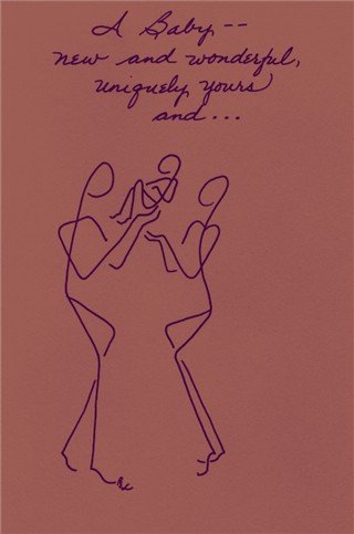 Nudgies Greeting Card - FHL87308