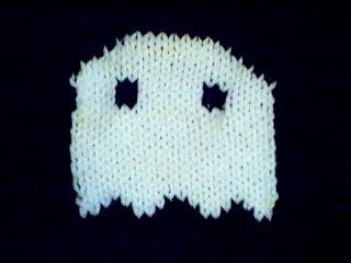Handmade Halloween Ghost Sweater for 15 inch Bitty Baby Doll