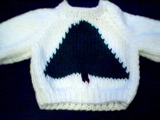 Handmade Build A Bear Sweater - Christmas Tree