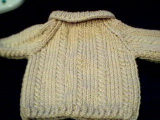 Handmade Our Generation Sweater - Cable Twist