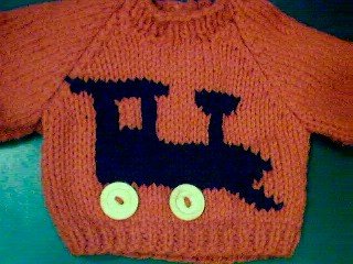 Handmade Our Generation Sweater - Train Engine