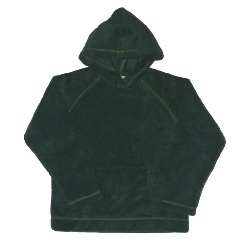 GYMBOREE GREEN LONG SLEEVE HOODED FLEECE PULLOVER WITH KANGAROO POCKET GIRLS 6 - FREE SHIPPING