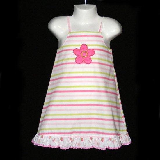 LIL' JELLYBEAN STRIPE SUNDRESS 2T - FREE USA + CAN SHIPPING