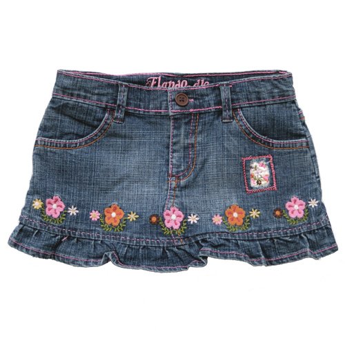 FLAPDOODLES DENIM SKIRT 3T - FREE USA + CAN SHIPPING