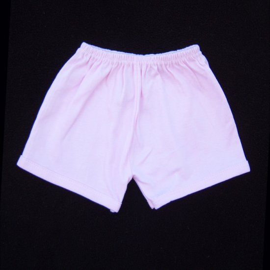 INFANT SLEEPWEAR - PINK SHORTS 3-6 MOS. - FREE USA + CAN SHIPPING