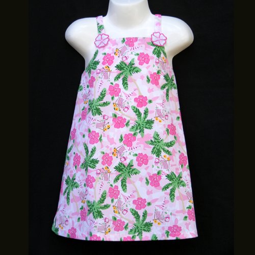 LIL' JELLYBEAN TROPICAL SUNDRESS GIRLS 4 - FREE USA + CAN SHIPPING