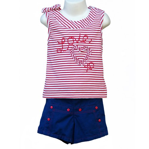 BT KIDS âLOVEâ SHORT SET 2T - FREE USA + CAN SHIPPING