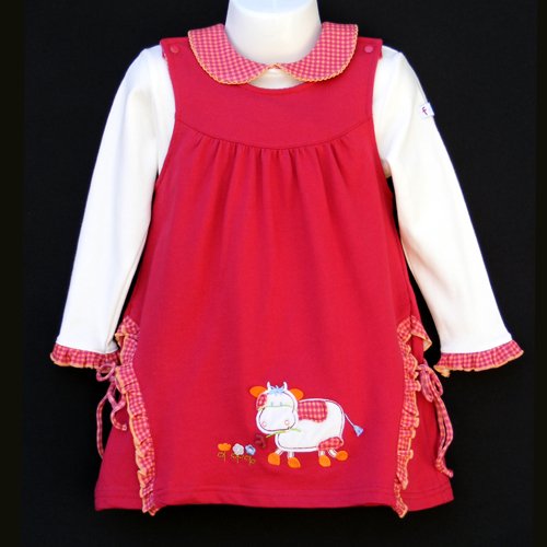 JB KIDS LONG SLEEVE DRESS SET 2T - FREE USA + CAN SHIPPING