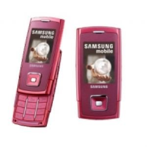 Samsung Sgh - J600 Gsm Unlocked Cell Phone In Silver pink and blue