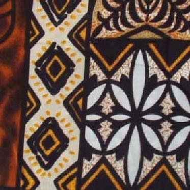 Brown Tribal Tapa Print Hawaiian Aloha Shirt