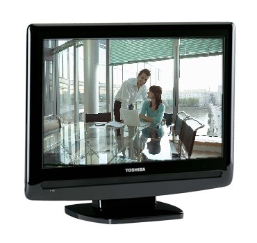 TOSHIBA 19AV500U 720P 19" BLACK LCD TV