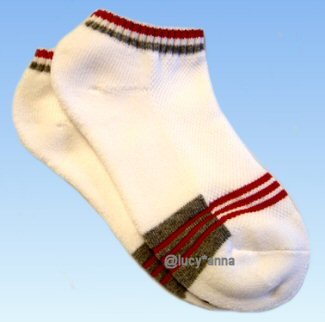 K.Bell Red Stripe Footie