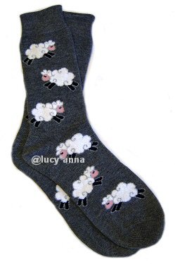 K.Bell Fluffy Sheep Socks