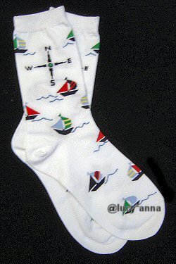 K.Bell Sailing Design Socks