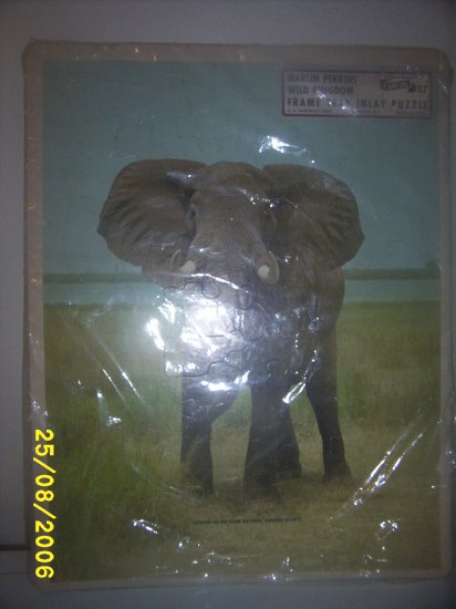 Wild Kingdom Marlin Perkins Puzzel 1971 EE Fairchild