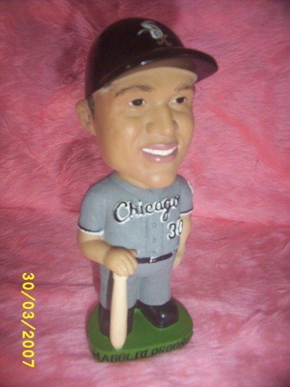 Bobble Head Chicago White Sox Magglio Orodnez baseball