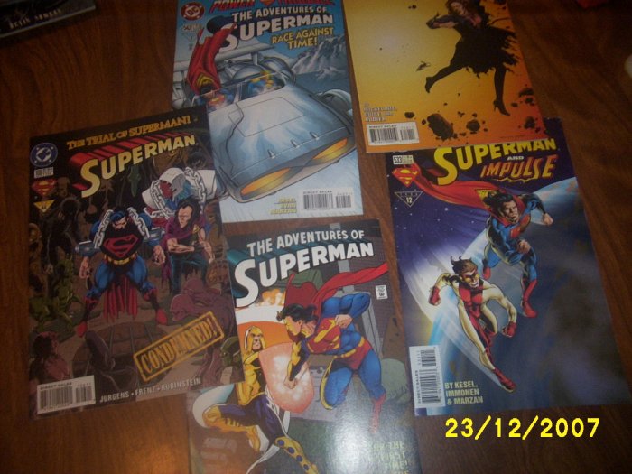 Comics Superman x 5 Check out all our stuff