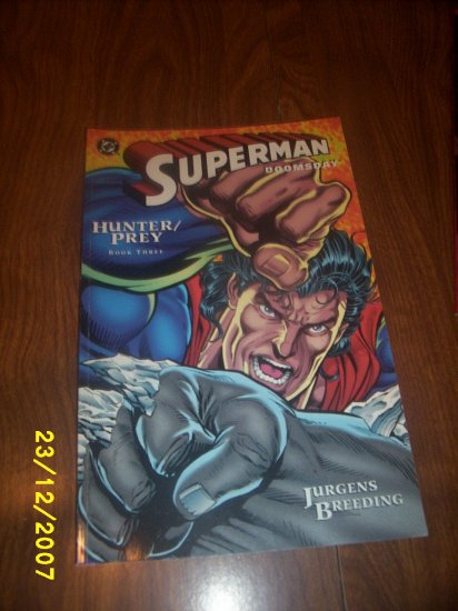 Superman Doomsday Hunter prey comic x 1