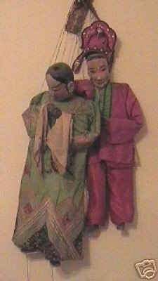 OLD MARIONETTES-SOLD SEPARATELY-RICH DRESSED-PEK