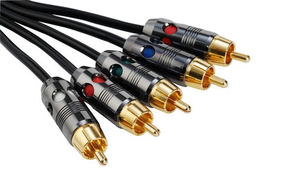 PREMIUM Gold Plated Nintendo Wii Component Cable HD 480p