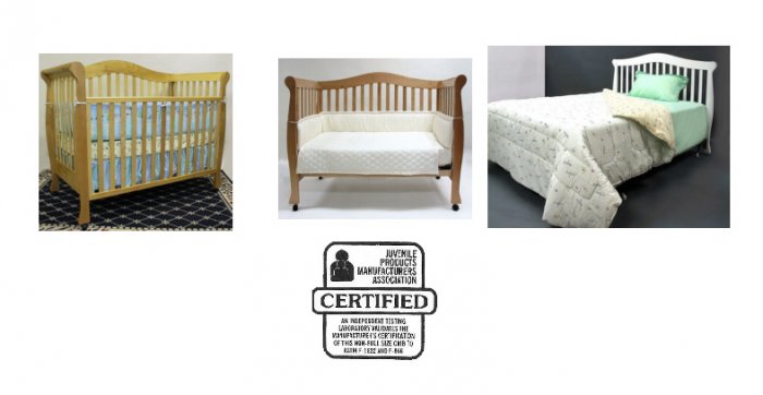 Giovanni Rizzo "Venice White" Full Size Baby Crib MSRP $699.99