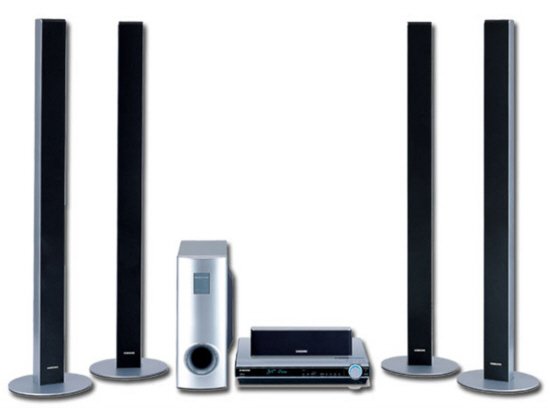 Samsung HT-DS630T - 600 Watts Tower Speakers 5 Disc DVD Home Theater System