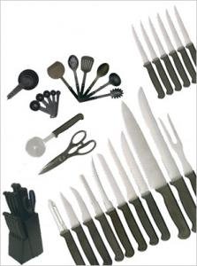 Homebasics by Ginsu 36 Piece Knife Set with Block